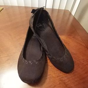 Black Ballet Flats